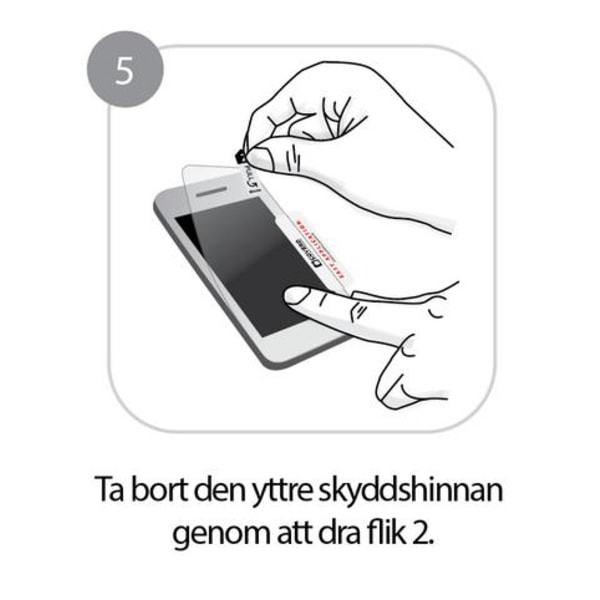 CoveredGear Clear Shield skärmskydd till Samsung Galaxy S3