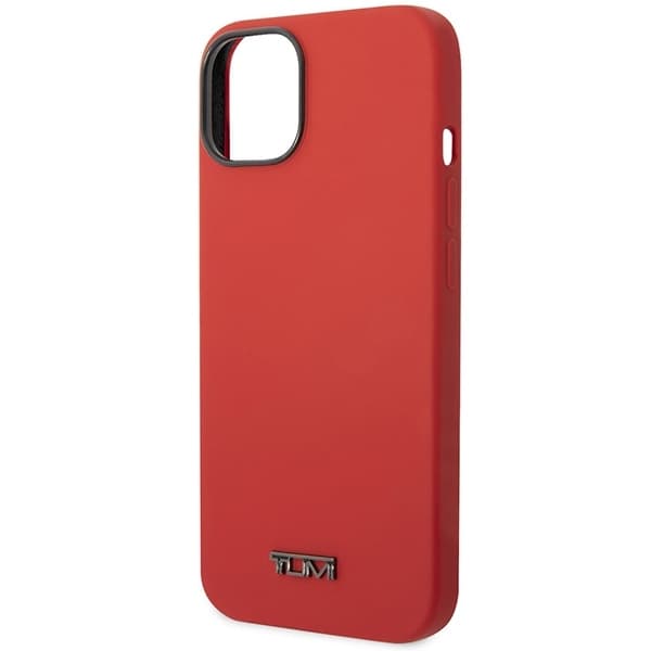 Tumi Mobilskal till iPhone 14/15 MagSafe Liquid Silicone - Röd