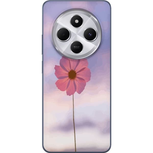 Mobilskal till Xiaomi Redmi 14C med Rosa blomma
