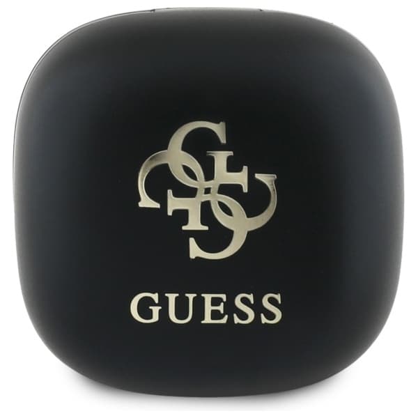 Guess TWS In-Ear Hovedtelefoner Bluetooth Iriserende 4G Trykt Logo - Sort Black