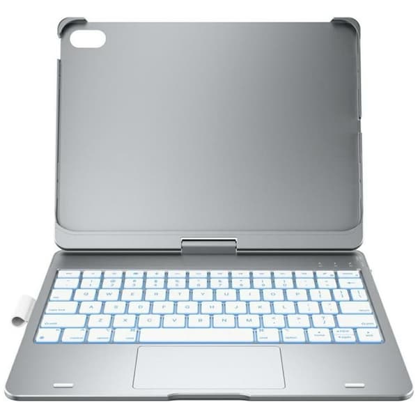 Typecase iPad 11" (2025)/iPad 10.9" (2022) Fodral + Tangentbord Flexbook Silver