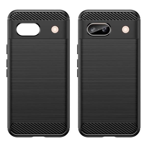 Mobilskal till Google Pixel 8A Carbon Fiber - Svart Blå