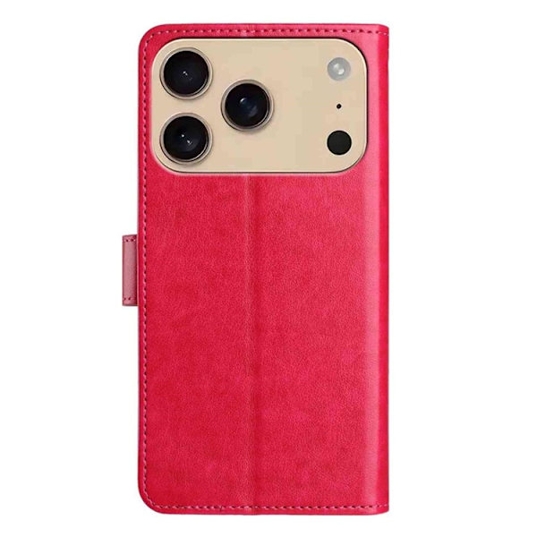 iPhone 17 Pro Max Plånboksfodral Folio - Rosa Rosa
