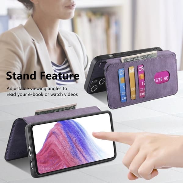 CASENEO Xiaomi 14T Plånboksfodral Konstläder - Lila
