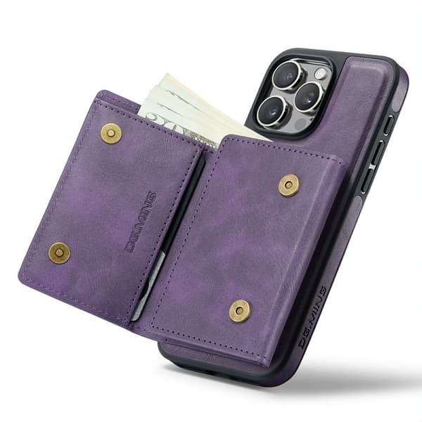 DG.MING M6 Series Mobilskal till iPhone 14 Pro Max Magnetiskt Lila