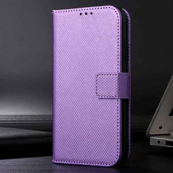 OnePlus Nord 5 Plånboksfodral Diamond Texture - Lila Lila