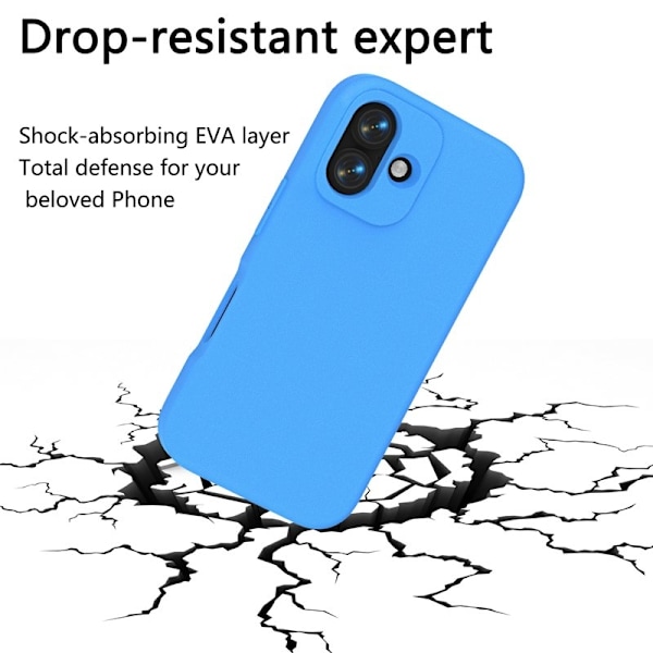 Mobilskal till iPhone 17 Shockproof EVA Skydd - Blå Blå