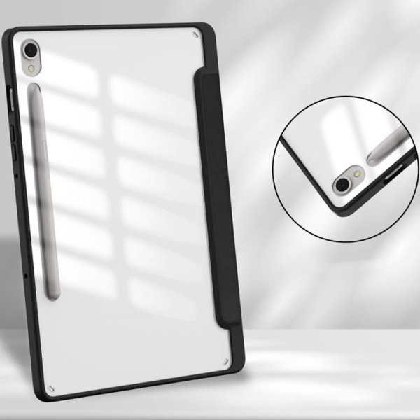 Tech-Protect Galaxy Tab S9 Plus Fodral Hybrid - Svart