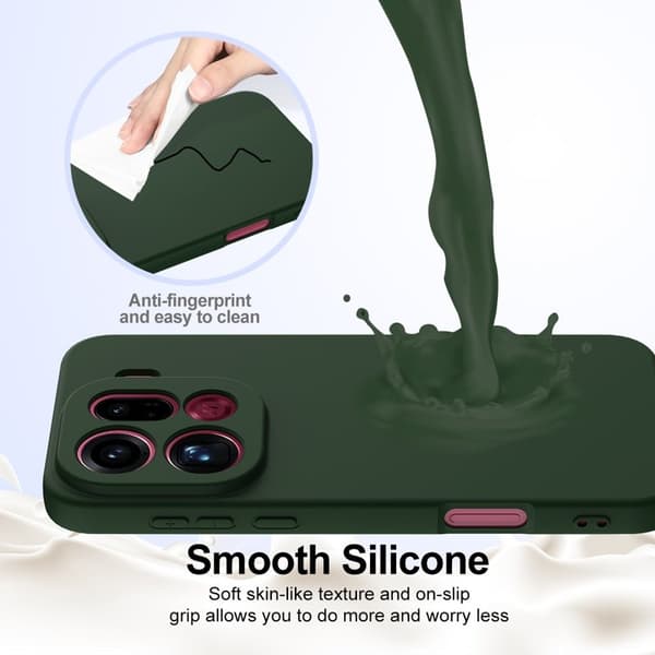 Mobilskal till Oppo Find X9 Pro 5G Silikon Anti-Drop - Grön
