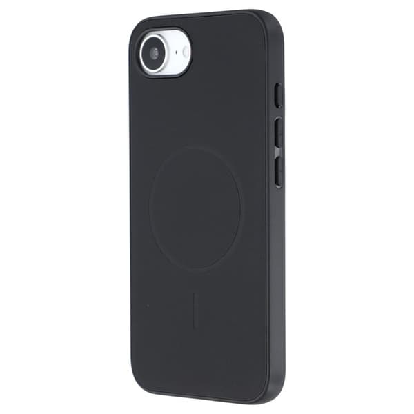 X-LEVEL Mobilskal till iPhone 16e MagSafe PC TPU PU Telefon- Svart