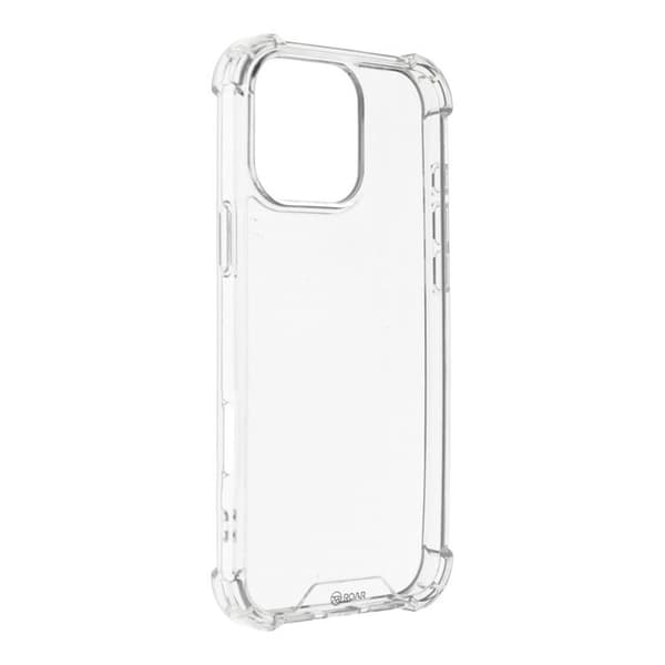 Roar Telefontaske til iPhone 16 Armor Jelly - Gennemsigtig Transparent