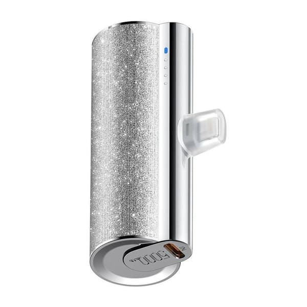 VEGER Powerbank 5000 mAh Lightning PD QC 3.0 2.4A 12W - Silver Silver