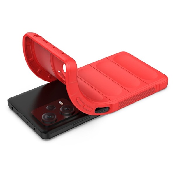 Mobilskal till Xiaomi Redmi Note 12 Pro Plus Magic Shield - Röd Röd