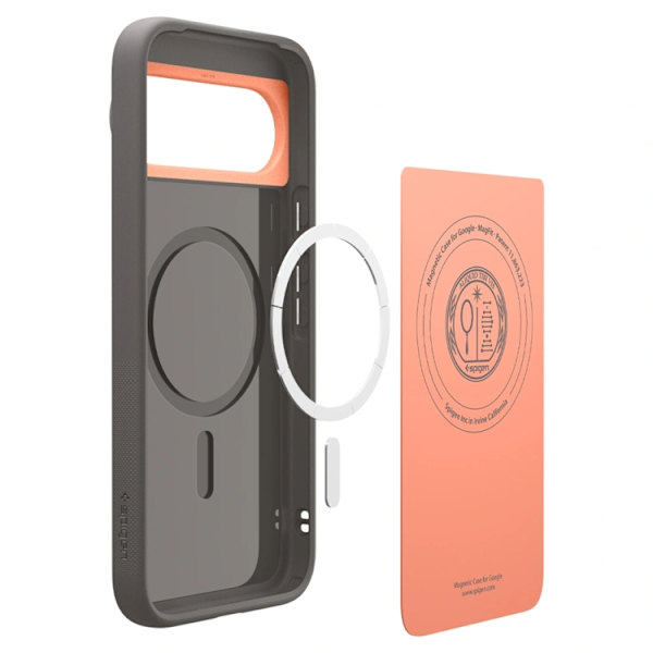 Spigen Mobilskal till Google Pixel 10 Pro XL Magsafe Nano Pop - Papaya Grå Grå