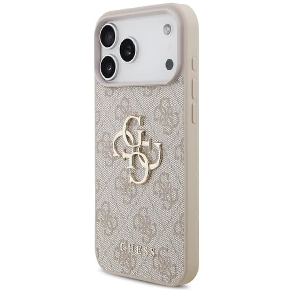 Guess Mobilskal till iPhone 17 Pro Max 4G Big Logo - Rosa Rosa