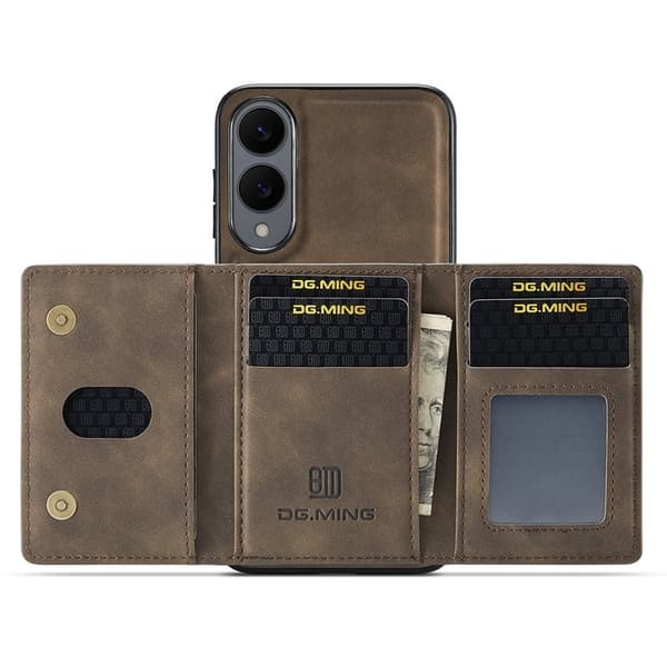 DG.MING M2 Series Mobilskal till Samsung Galaxy S25 Edge Brun