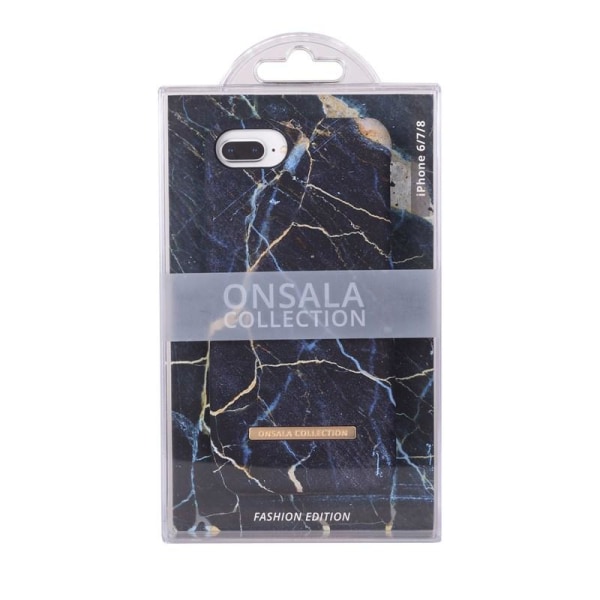 Onsala Collection mobilskal till iPhone 6/7/8/SE 2020 - Svart Ga Svart