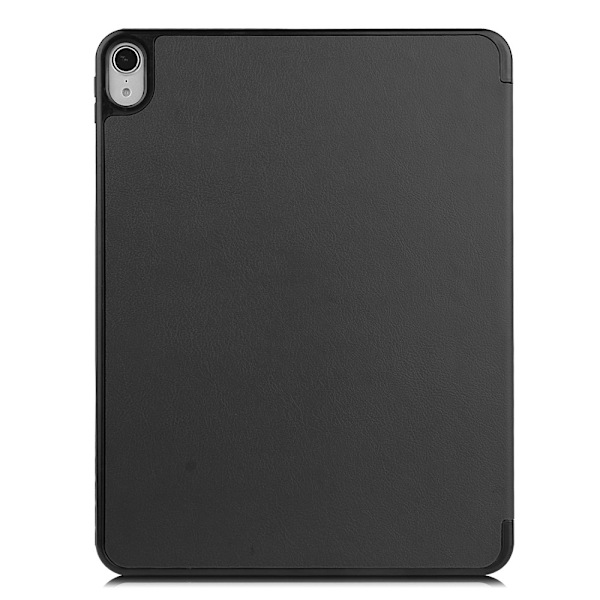 Fodral iPad Air 4 10.9 (2020) med Pennhållare Litchi Skin - Svart Svart