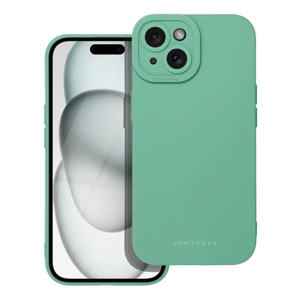 Roar iPhone 15 Plus Mobilcover Luna - Grøn