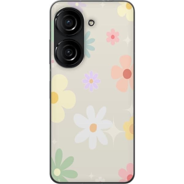 Mobilskal till Asus Zenfone 10 med fejdande blommor