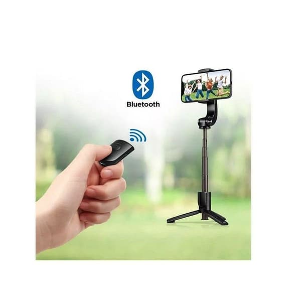 Spigen S610W Gimbal Wireless Selfie Stick - Svart Svart