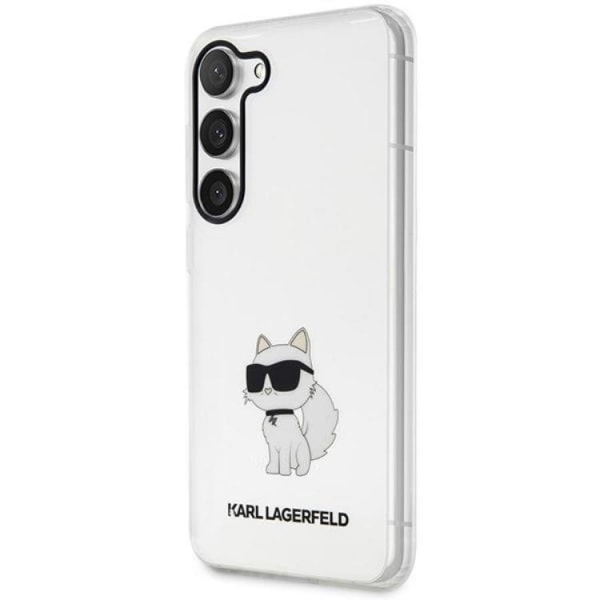 Karl Lagerfeld Galaxy S23 Mobilskal Ikonik Choupette - Clear