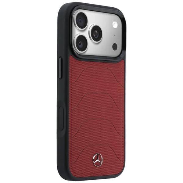 Mercedes Mobilskal För iPhone 17 Pro Max MagSafe Mesh with Bow Line - Röd