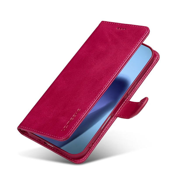 LC.IMEEKE iPhone Air Plånboksfodral Konstläder - Rosa