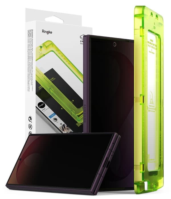 [2-Pack] Ringke Galaxy Z Fold 8 Ultra Skärmskydd Härdat Glas Privacy