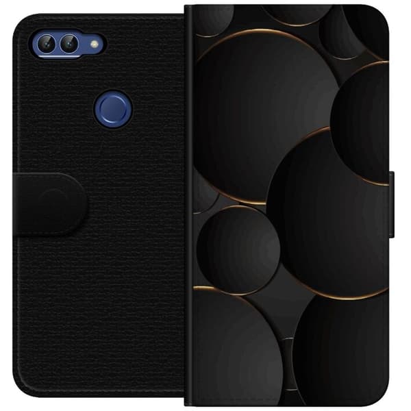 Pungcover til Huawei P smart med Luksuriøse Cirkler
