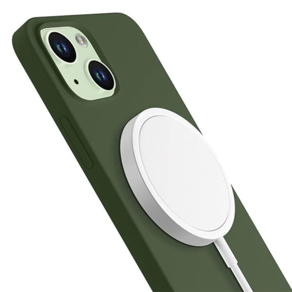 3MK Mobilskal till iPhone 15 Plus/14 Plus MagSafe Hardy - Grön Grön