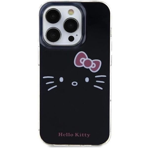 Hello Kitty iPhone 14 Pro Max Mobilskal IML Kitty Face - Svart Svart