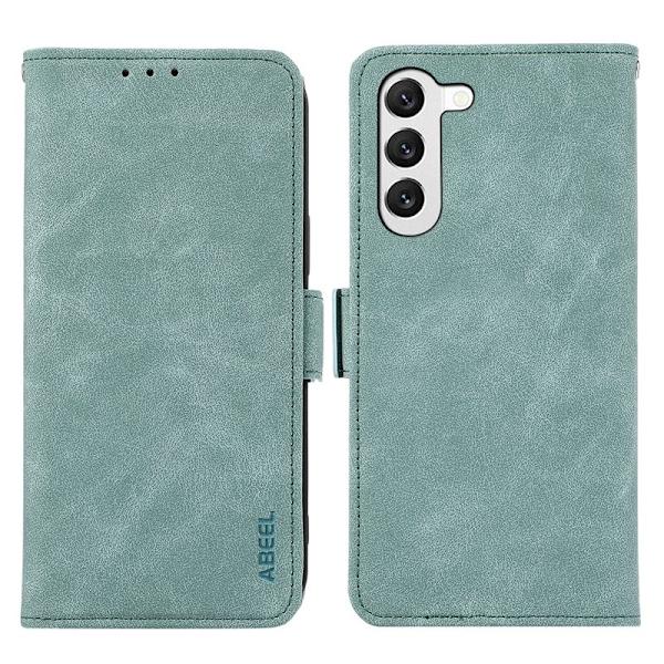 ABEEL Plånboksfodral Samsung Galaxy S23 RFID-Skydd Konstläder - Blå