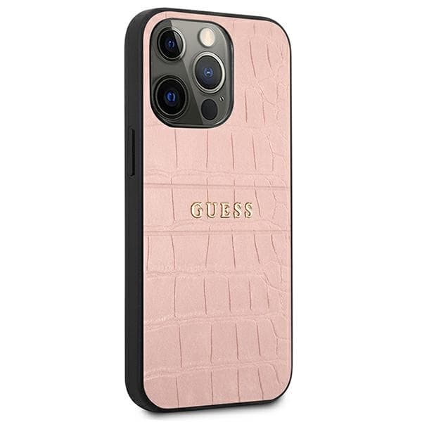 Guess Mobilskal till iPhone 13 Pro / 13 Croco Strap Collection MagSafe