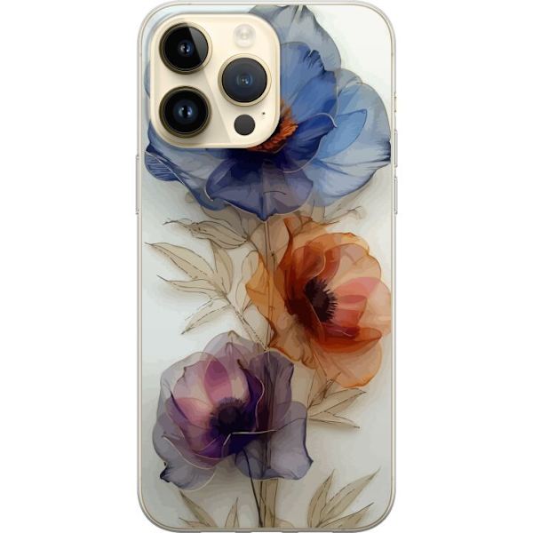 Mobilskal till Apple iPhone 14 Pro Max med Silkesblommor