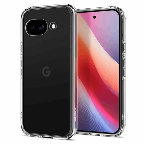 Spigen telefontaske til Google Pixel 9a Ultra Hybrid - Krystalklar Transparent
