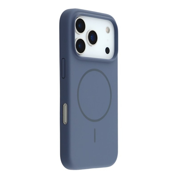 X-LEVEL Mobilskal till iPhone 17 Pro MagSafe Liquid Silicone Blå