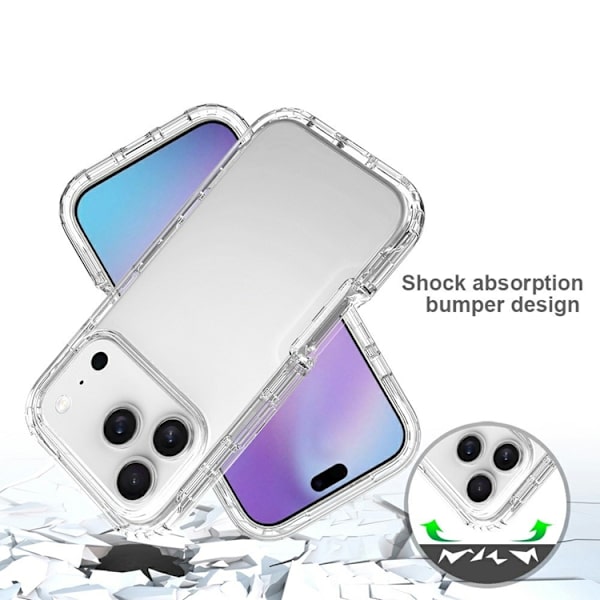 Mobilskal till iPhone 17 Pro Max Gradient Färg PC + TPU Blå