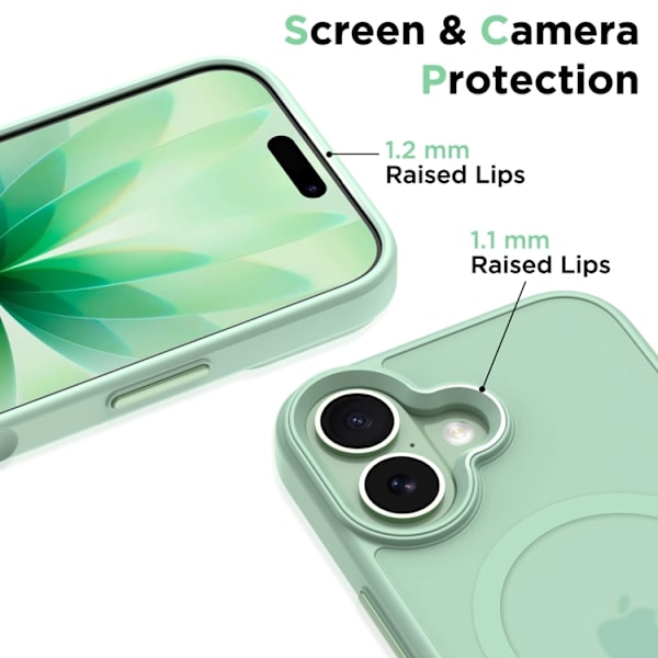 Tech-Protect iPhone 17 Magsafe Magmat telefontaske Grön