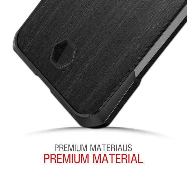 Itskins Atom DLX -kuori iPhone XS/X - Wood Black Black