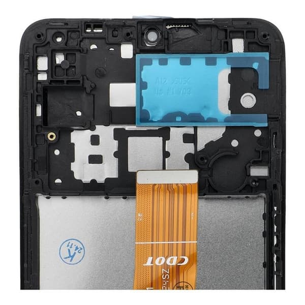 Galaxy A12 Skärm med LCD-display A125F NCC Svart