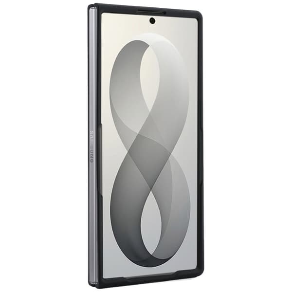Guess Mobilskal För Galaxy Z Fold 8 Ultra MagSafe Ring Stand Grained Classic