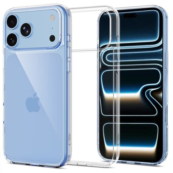 Tech-Protect Mobilskal För iPhone 18 Pro Flexair Hybrid - Clear Transparent