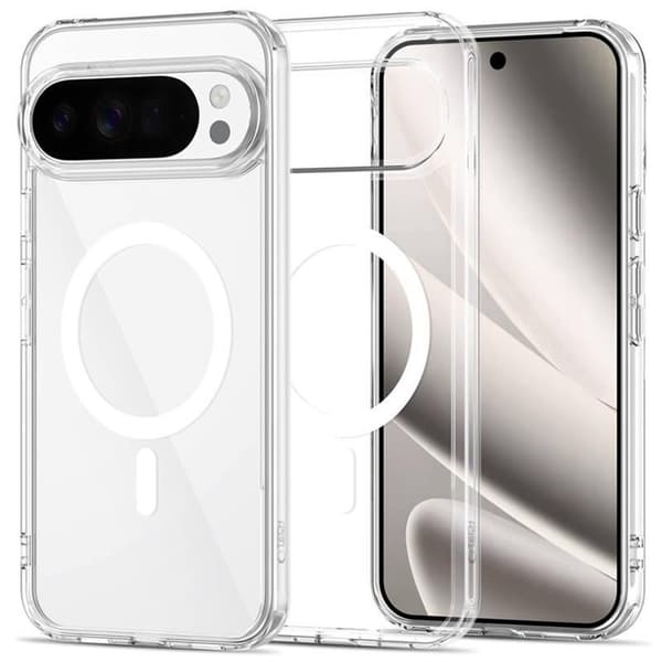 Tech-Protect Mobilcover Til Google Pixel 10/10 Pro MagSafe Flexair Hybrid - Klar Transparent