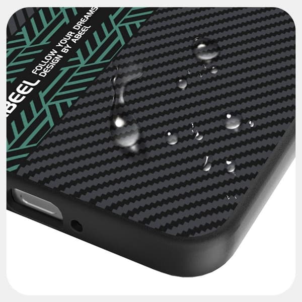 ABEEL Mobilskal till Xiaomi 15 Pro PC TPU Aluminium PU Läder - Textur 2