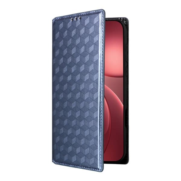 Oppo Find X9 Pro 5G Kortfack Plånboksfodral Konstläder - Blå