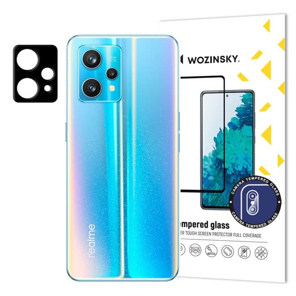 Wozinsky Realme 9 Pro Plus Kamera Linsskydd Härdat Glas 9H Transparent