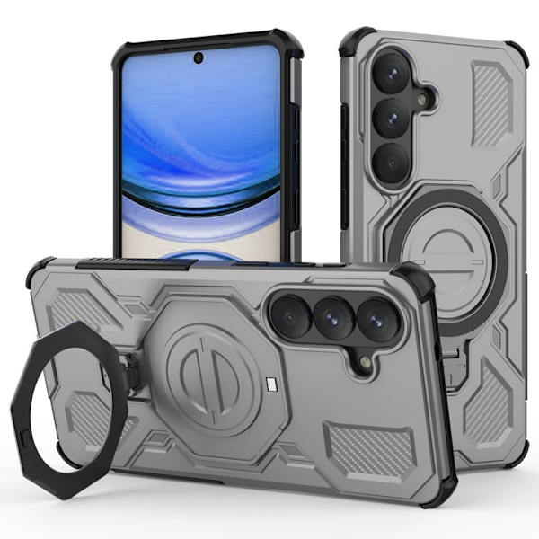 Mobilskal till Samsung Galaxy S26+ Stötsäker PC + TPU - Grå