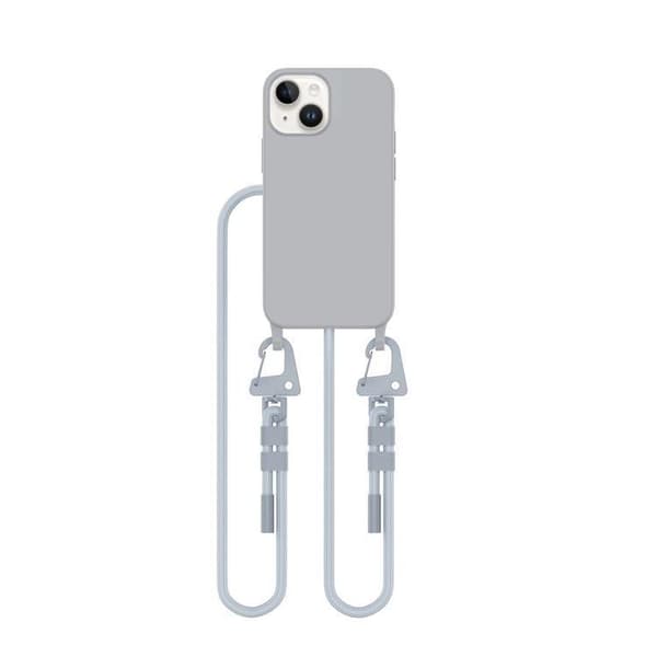 Tech-Protect iPhone 13 Mini Mobilhalsband Skal Magsafe Magnecklace Grå