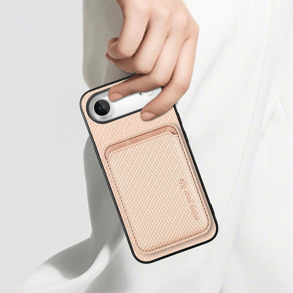 Mobilskal till iPhone Air Detachable Korthållare - Khaki Beige